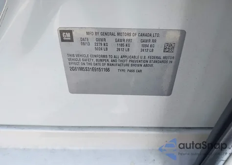 2014 Cadillac Xts Luxury from USA, damaged, VIN 2G61M5S31E9151166